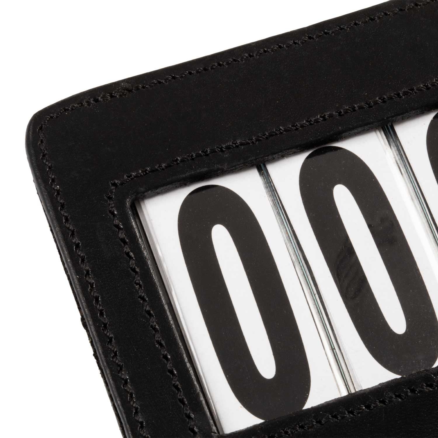 Equestro 4 digits competition number holder 12x8cm