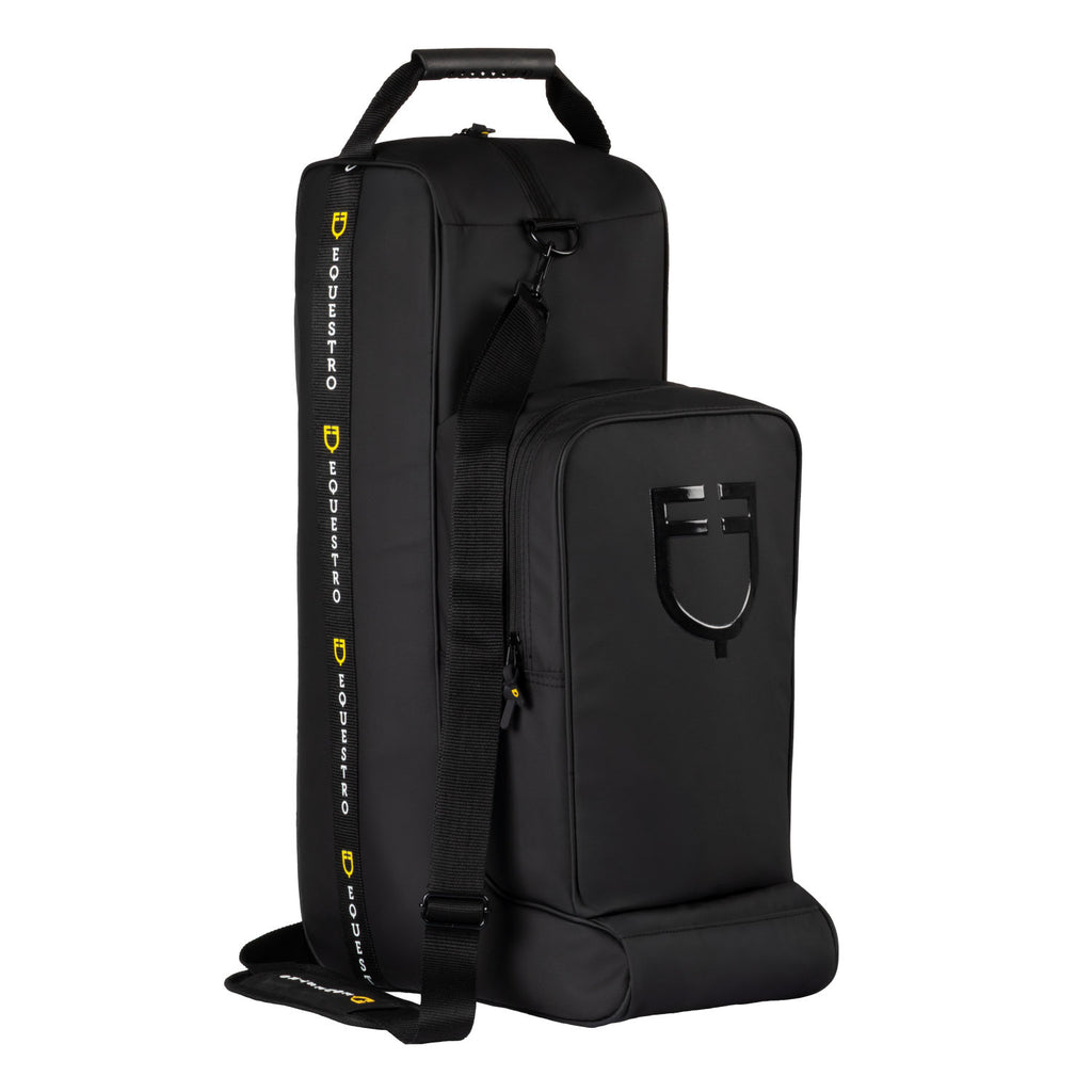 Boot and helmet bag in technical fabric
