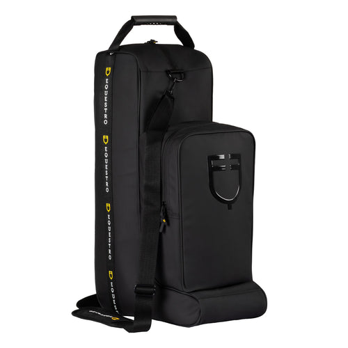 Equestro Boot and helmet bag in technical fabric