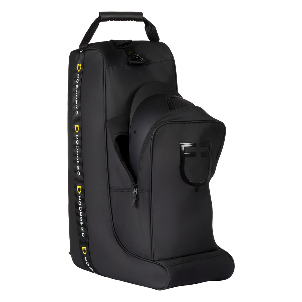 Boot and helmet bag in technical fabric