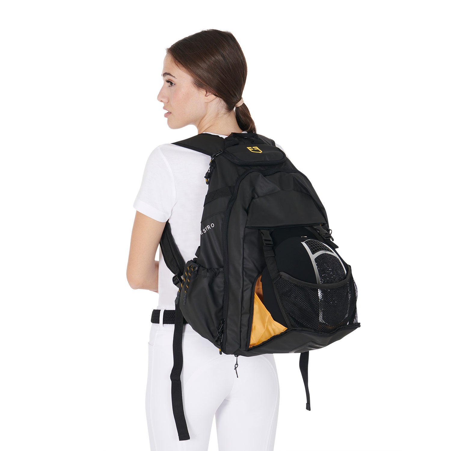 Multi-pocket unisex technical backpack