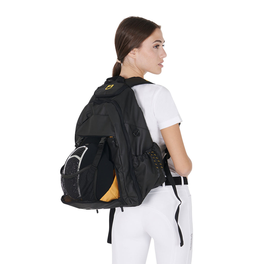 Multi-pocket unisex technical backpack