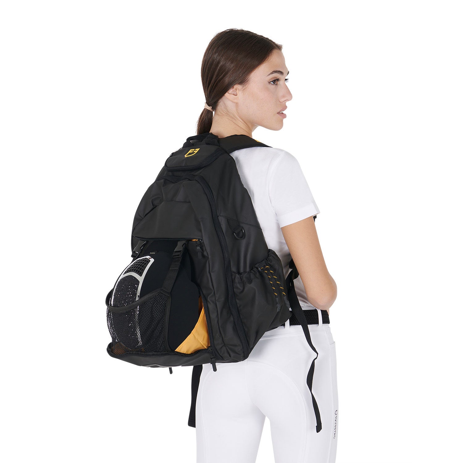 Multi-pocket unisex technical backpack