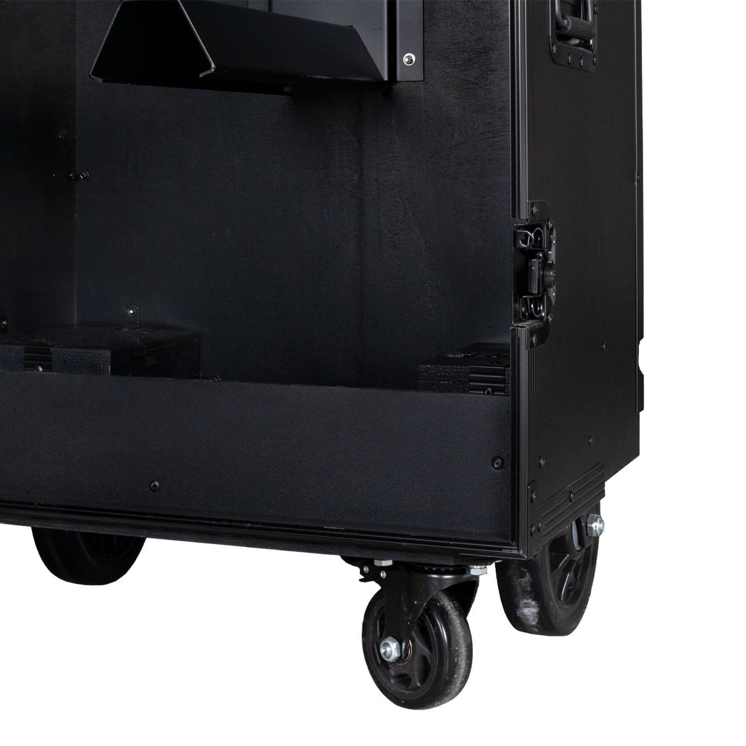 Black hardware saddle cabinet 65x62x138cm