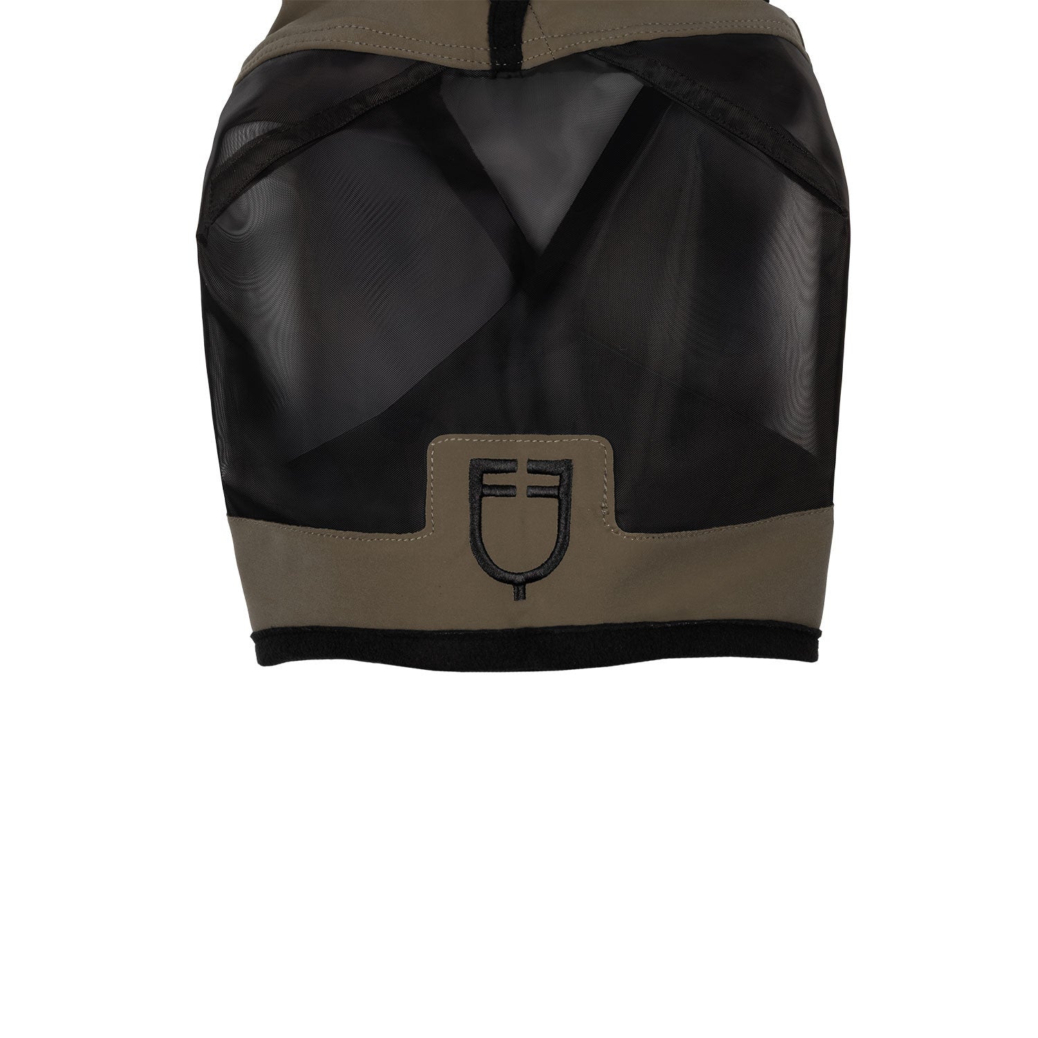 Fly mask with front logo