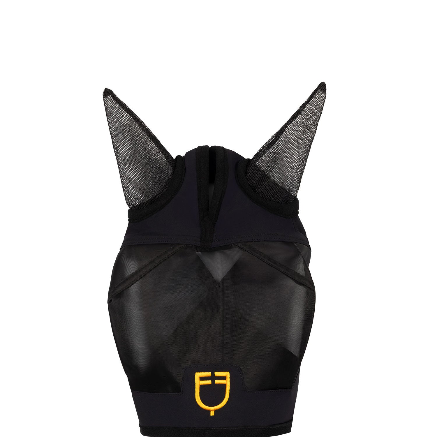 Fly mask with front logo