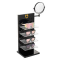 ACRYLIC SUNGLASSES HOLDER WITH LASER-CUT LOGO AND MIRROR