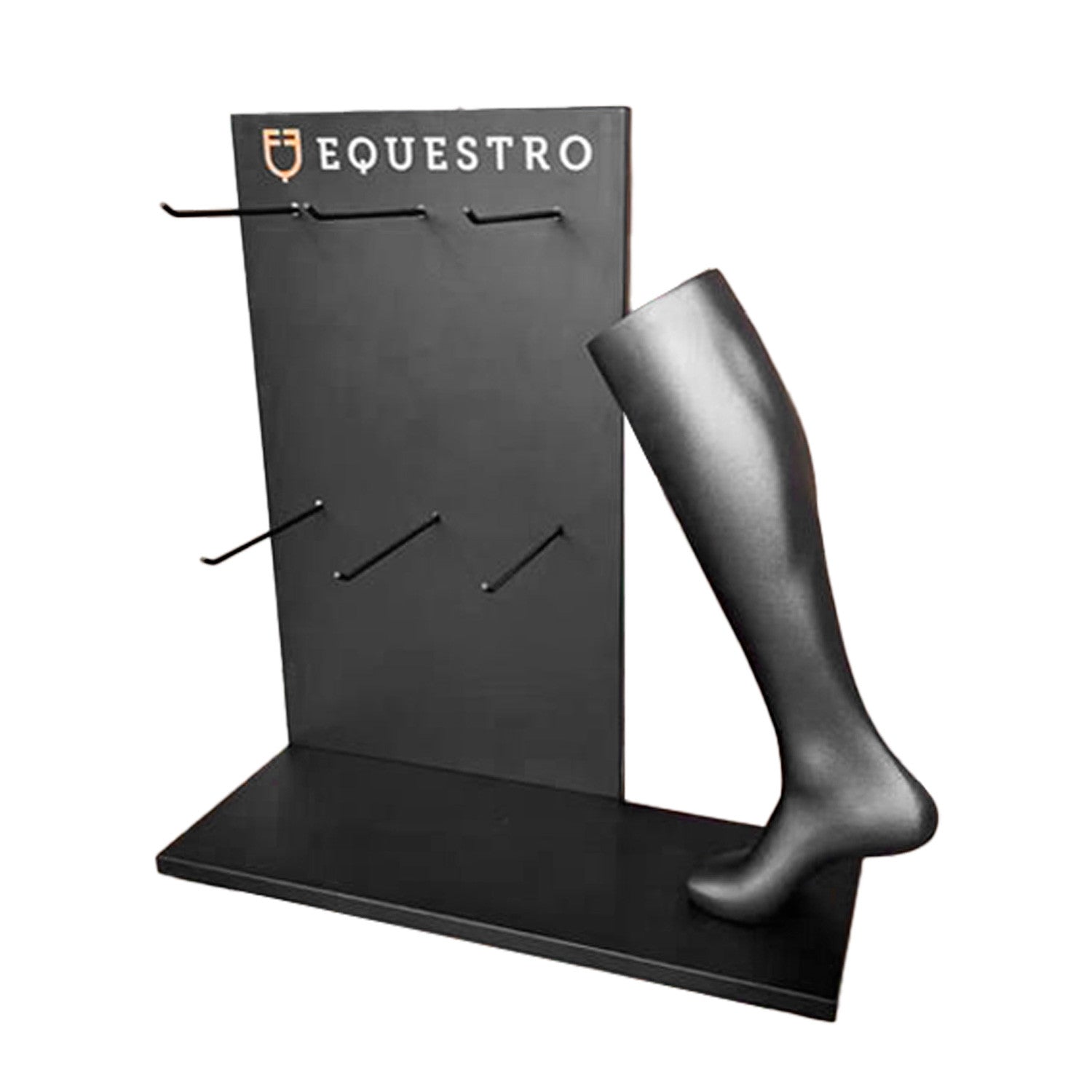 Steel and black plastic sock display L650/W250/H700 mm