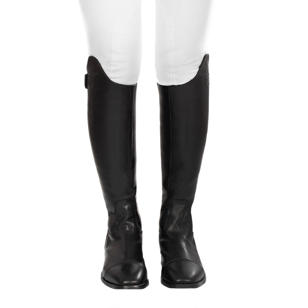 Unisex rear zip boots