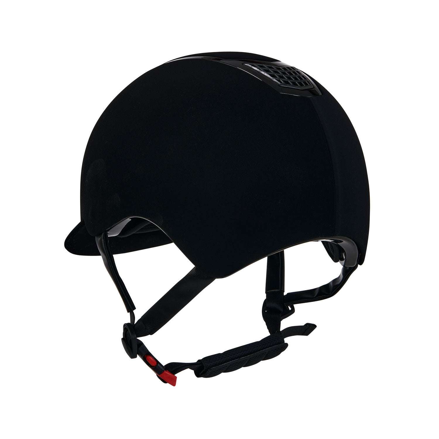 Helmet with colored velvet frame