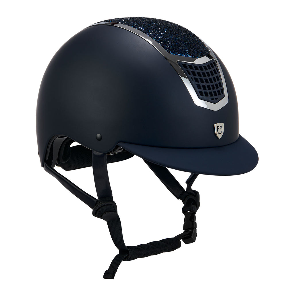 Helmet with rhinestones