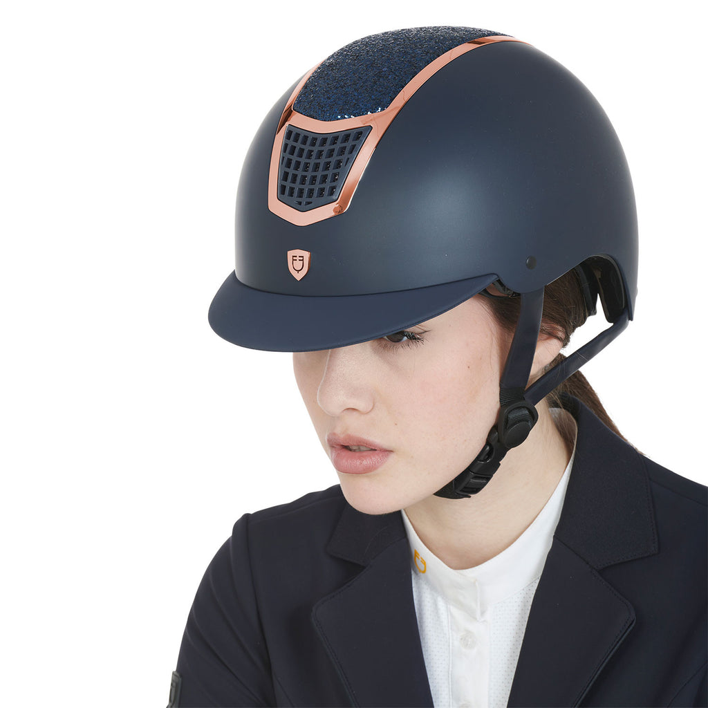 Helmet with rhinestones EN 1384-2023 homologation