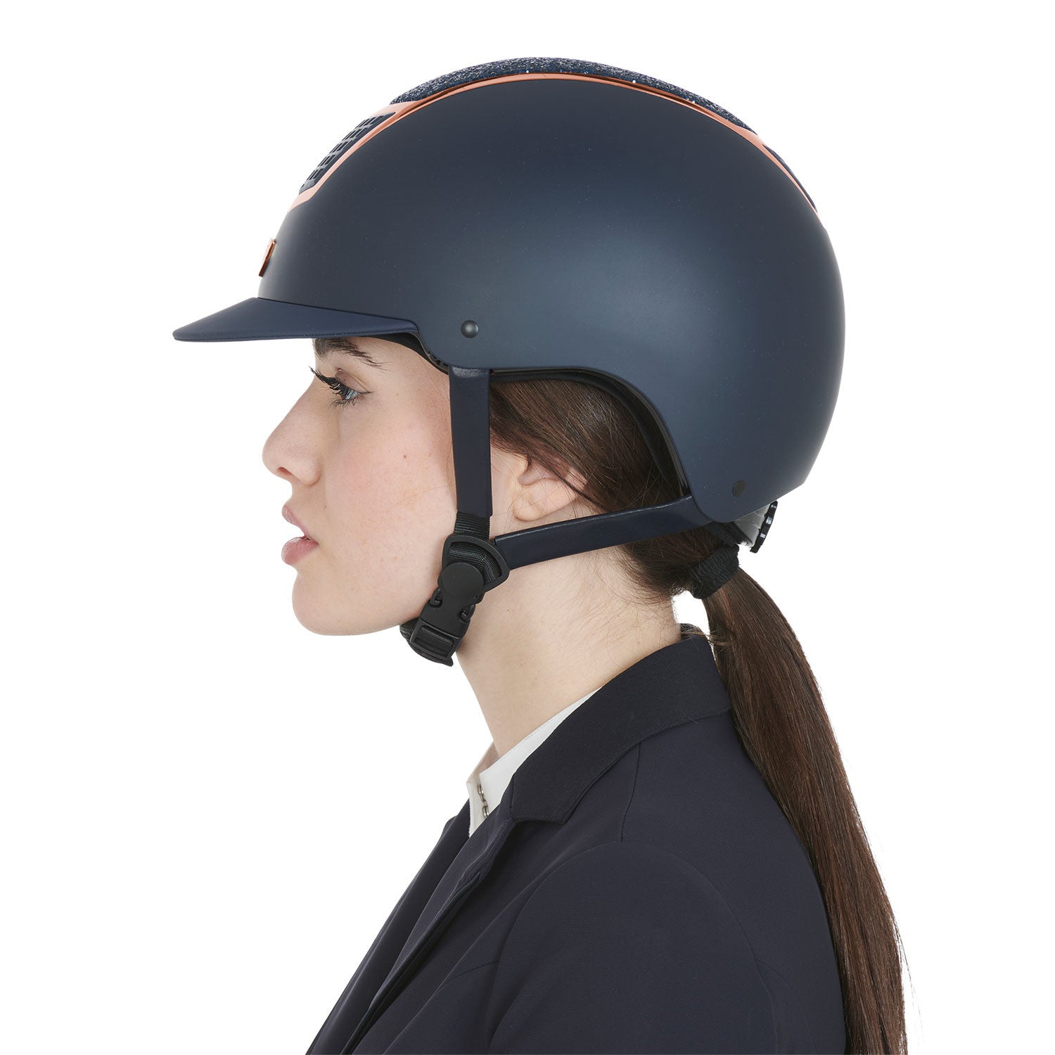 Helmet with rhinestones EN 1384-2023 homologation