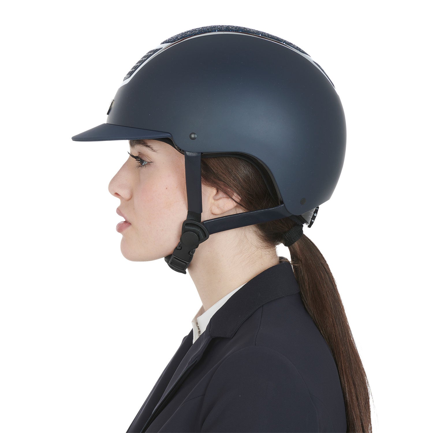 Helmet with rhinestones EN 1384-2023 homologation