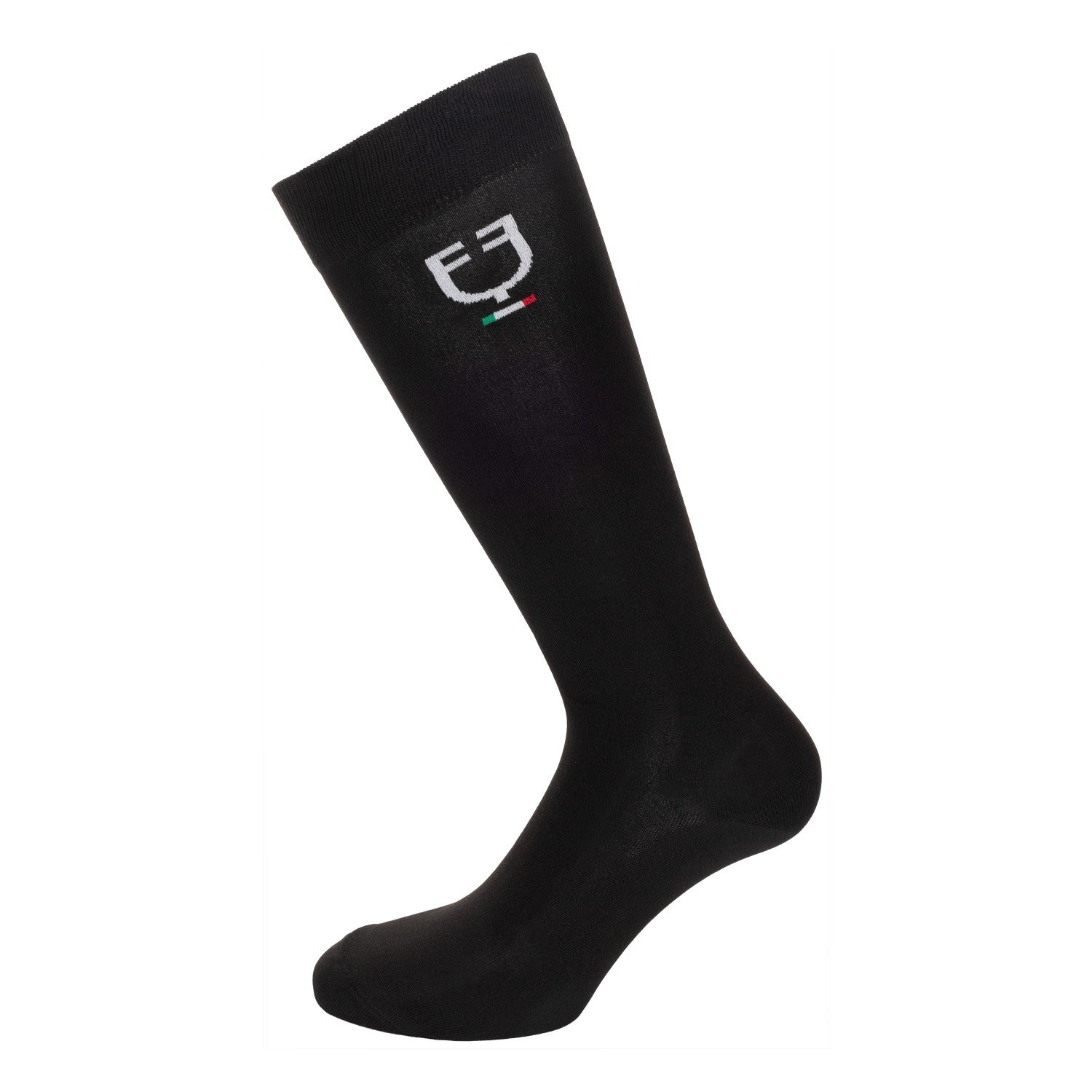 Stretch technical sock with Italian flag