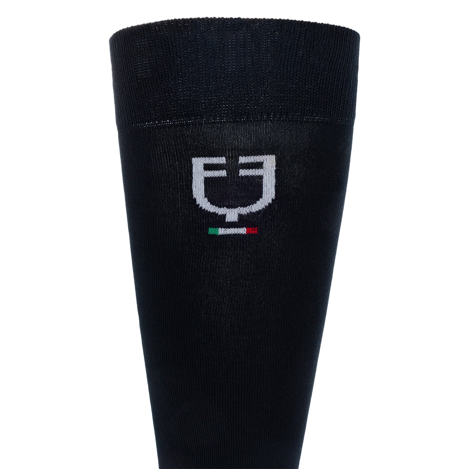 Stretch technical sock with Italian flag