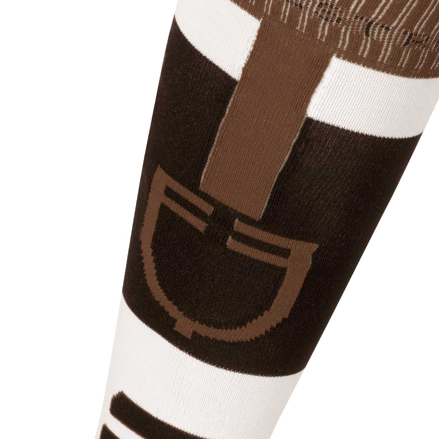 Sock in technical and breathable fabric with logo