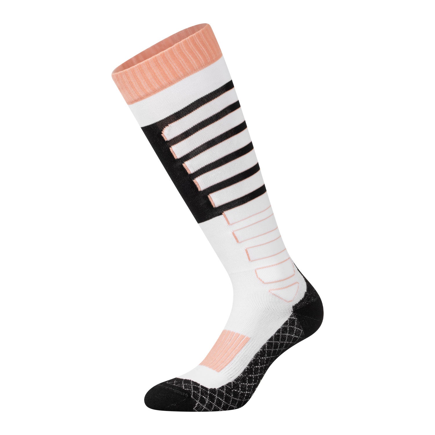 Sock in technical and breathable fabric with logo