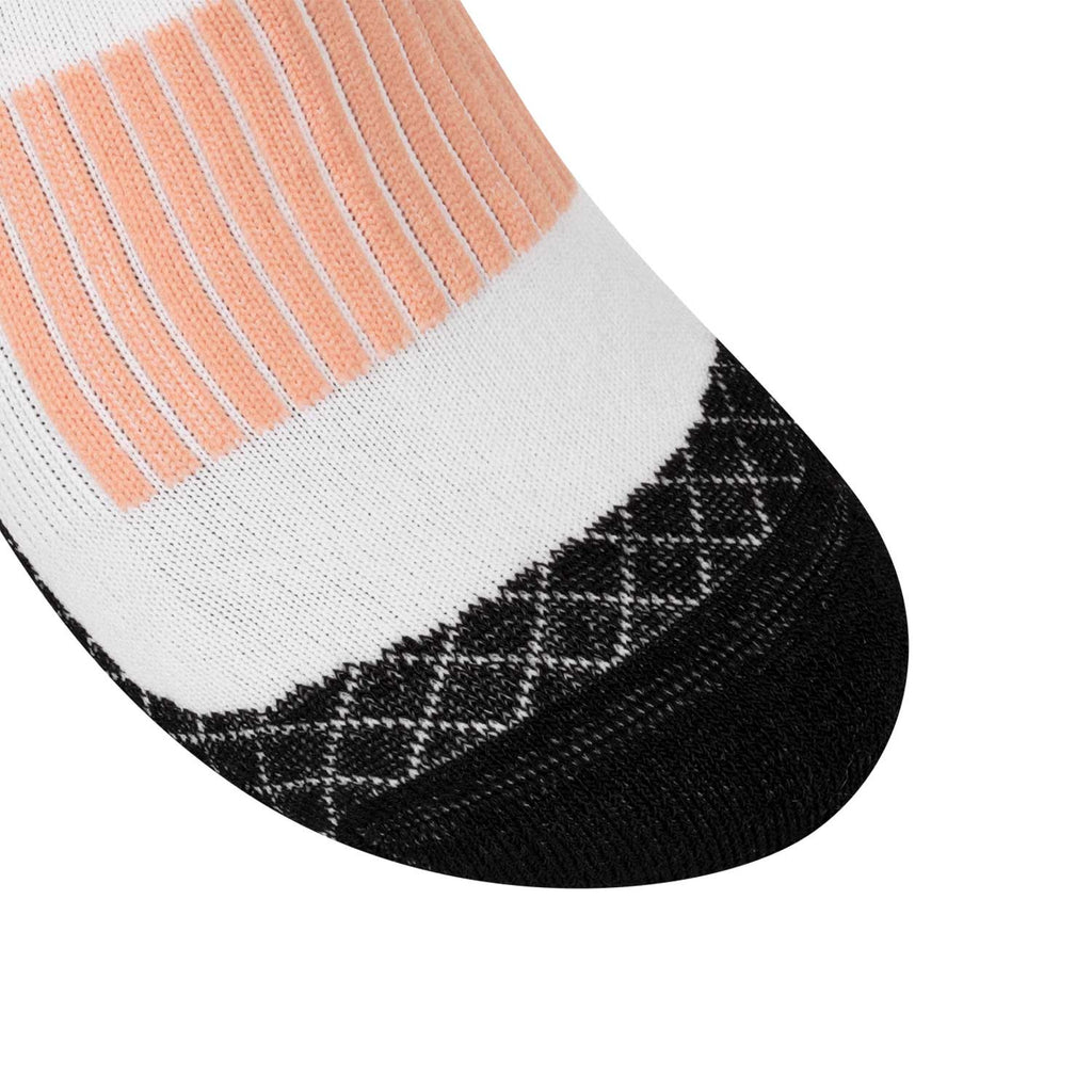 Sock in technical and breathable fabric with logo