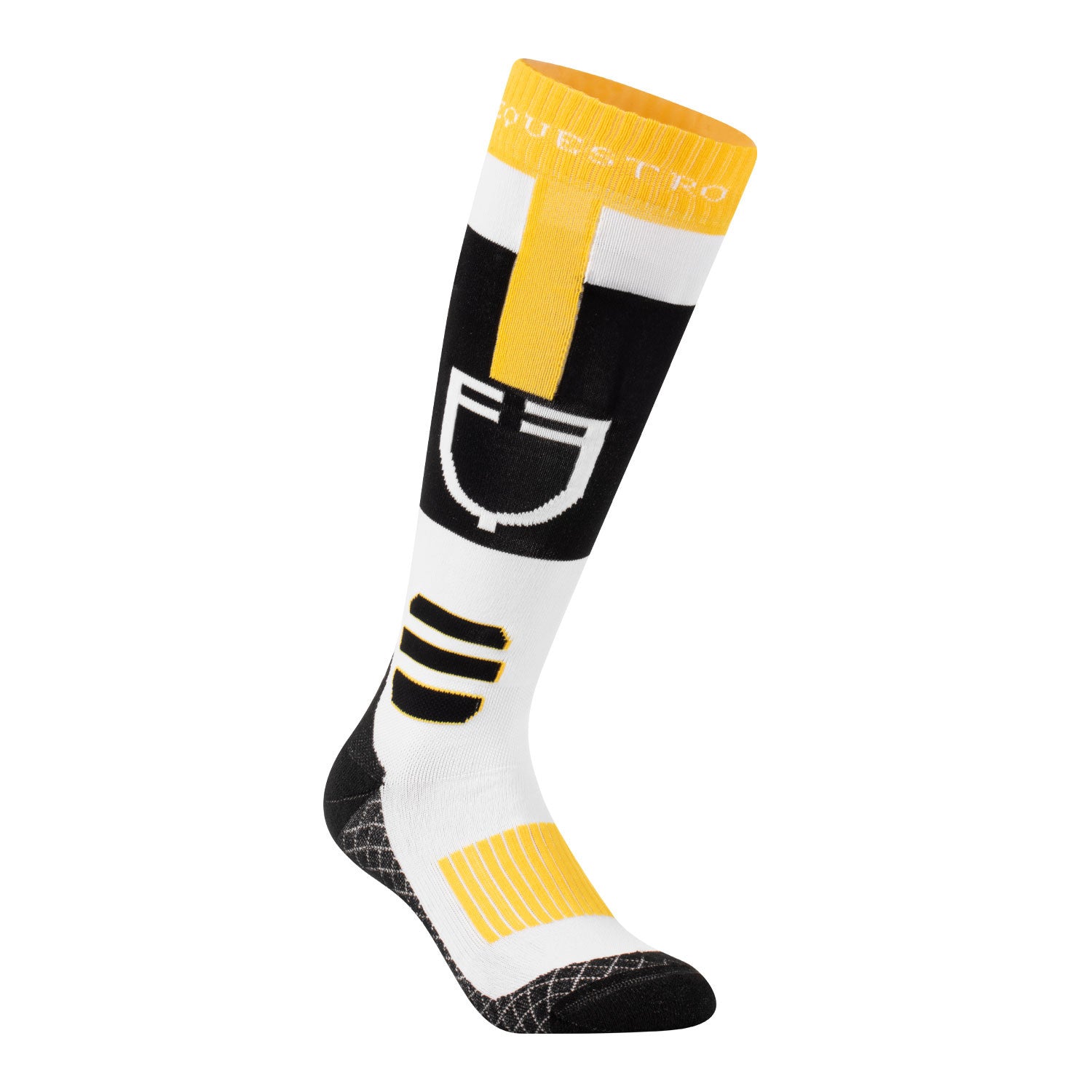Equestro Sock in technical and breathable fabric with logo