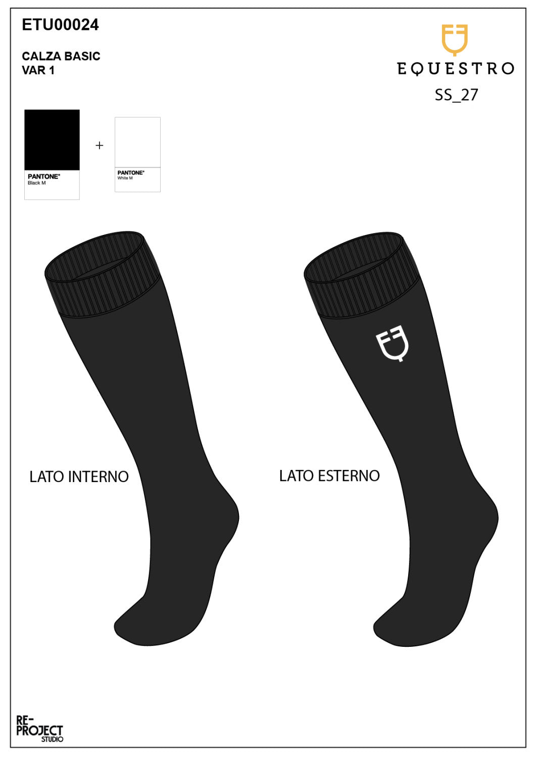 Basic light unisex technical socks
