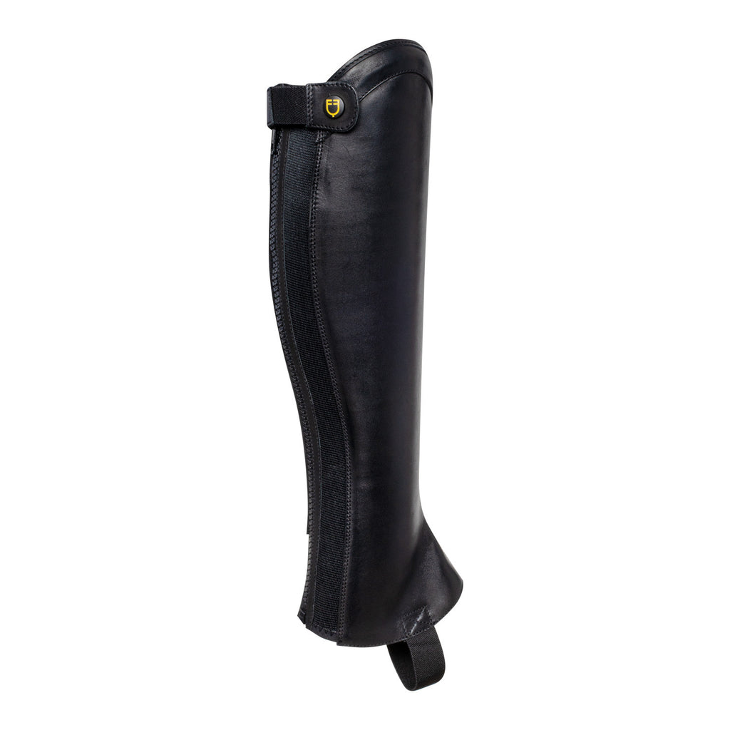 Unisex chaps with back zip and elastic band