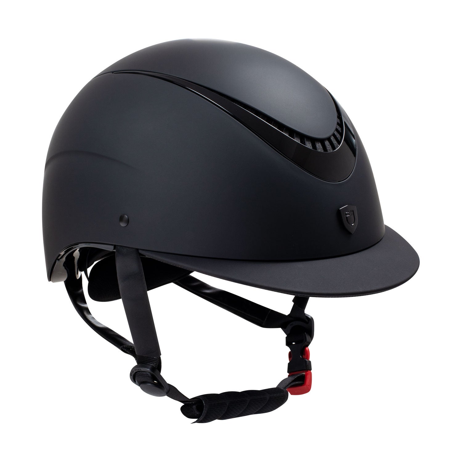 Unisex helmet with shiny frame homologation EN 1384-2023