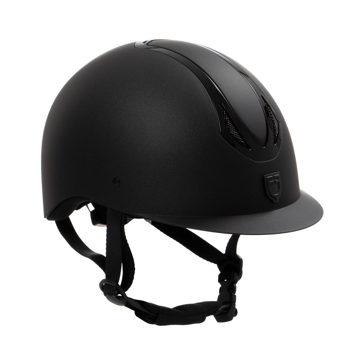 Equestro Azael unisex helmet with rear rowel homologation EN 1384-2023