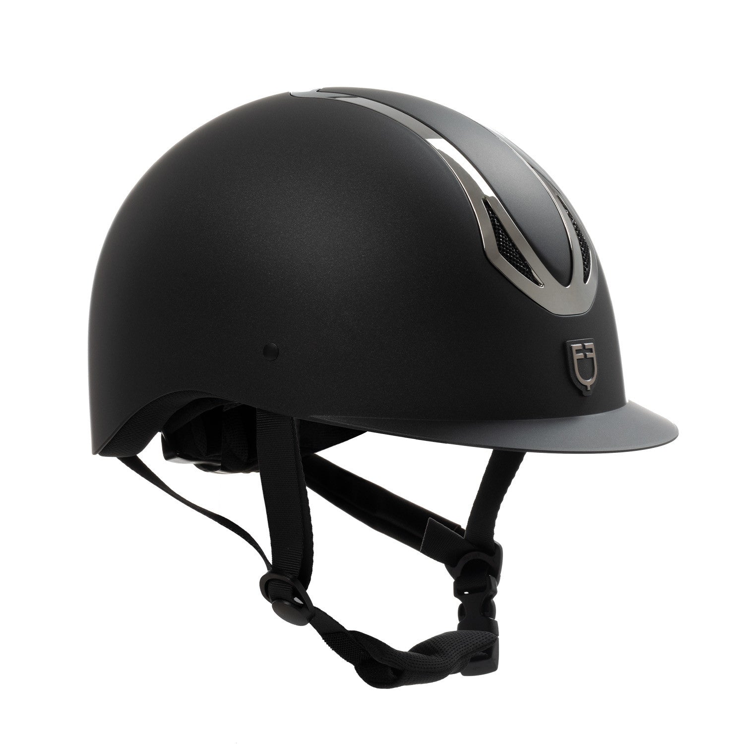 Equestro Azael unisex helmet with rear rowel homologation EN 1384-2023