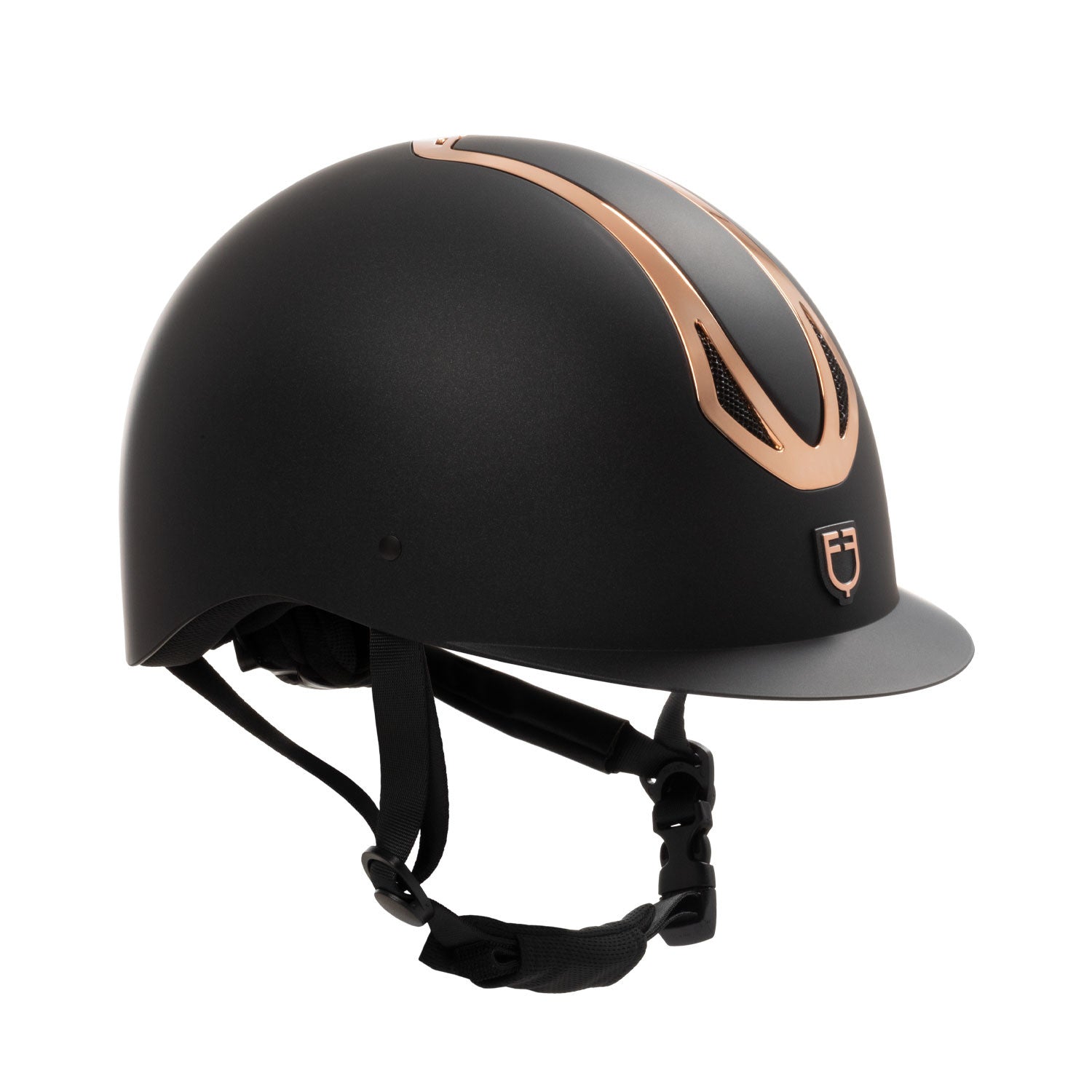 Equestro Azael unisex helmet with rear rowel homologation EN 1384-2023