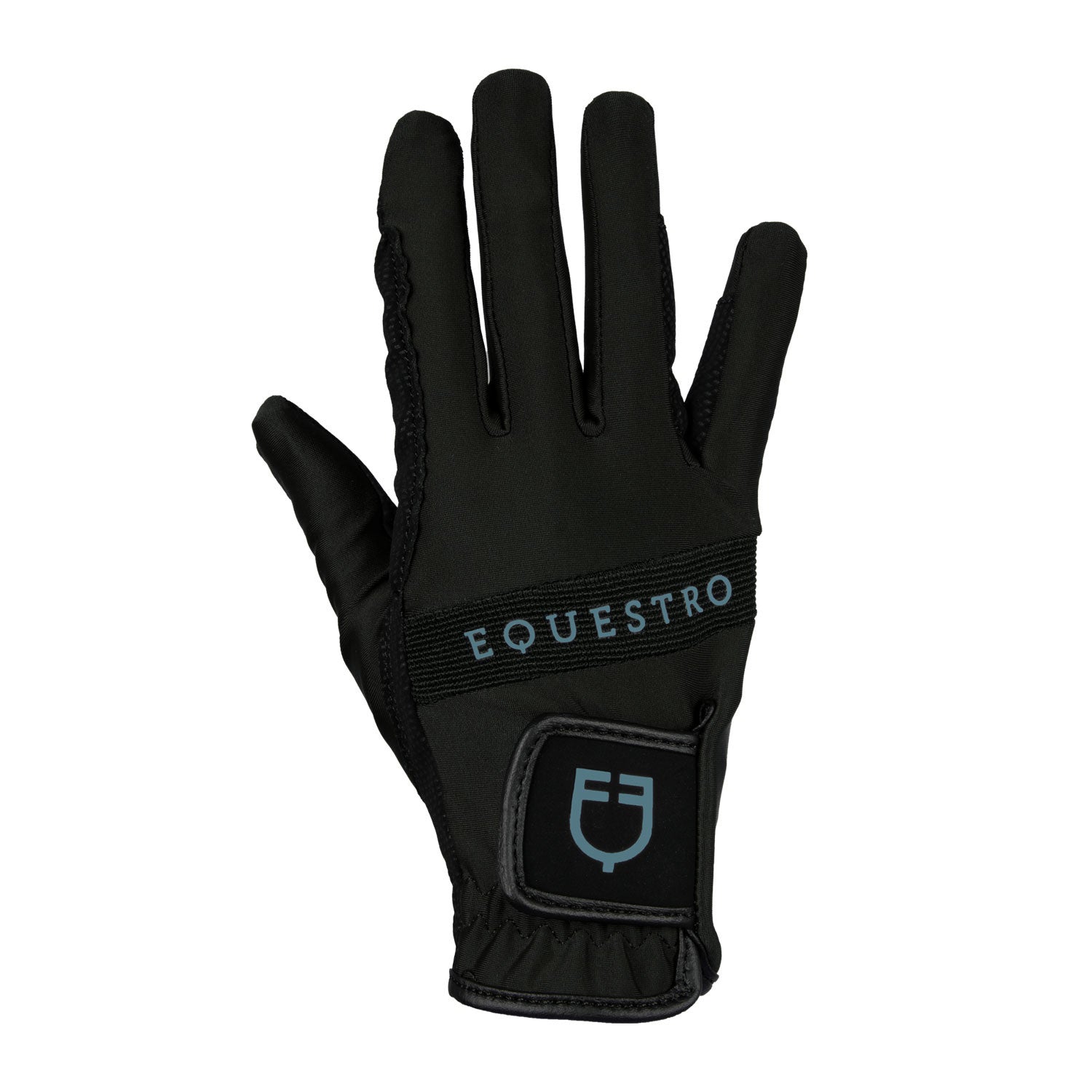 Equestro Gloves in technical fabric with multicolor logo