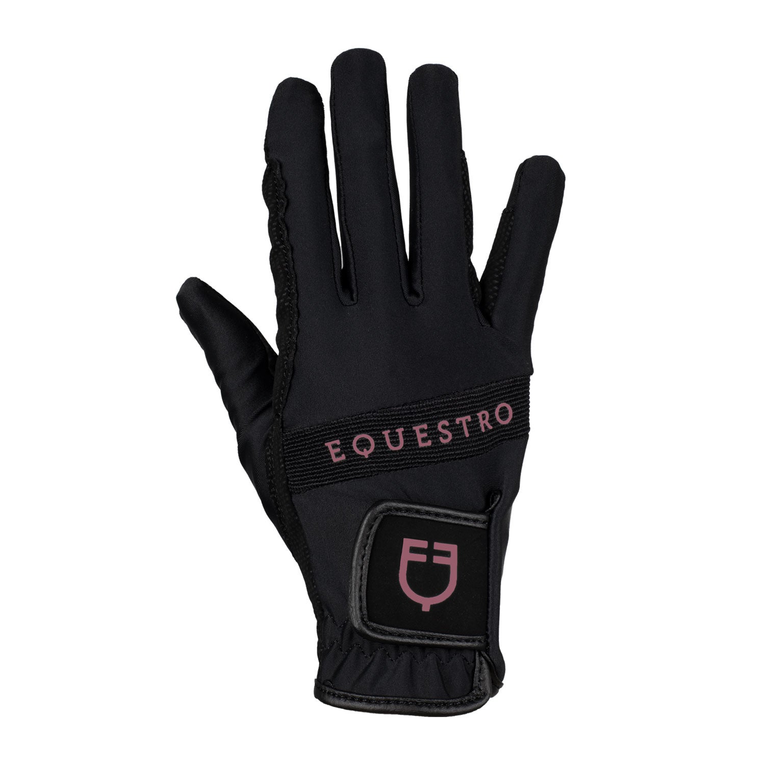 Equestro Gloves in technical fabric with multicolor logo