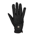 Unisex gloves in soft synthetic leather with hook-and-loop fastening