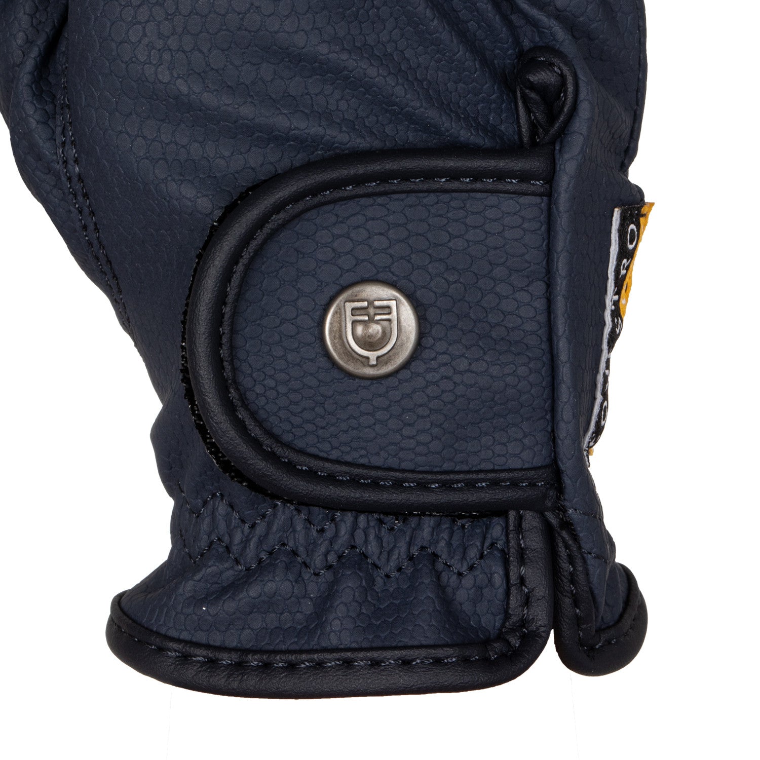 Unisex gloves in soft synthetic leather with hook-and-loop fastening