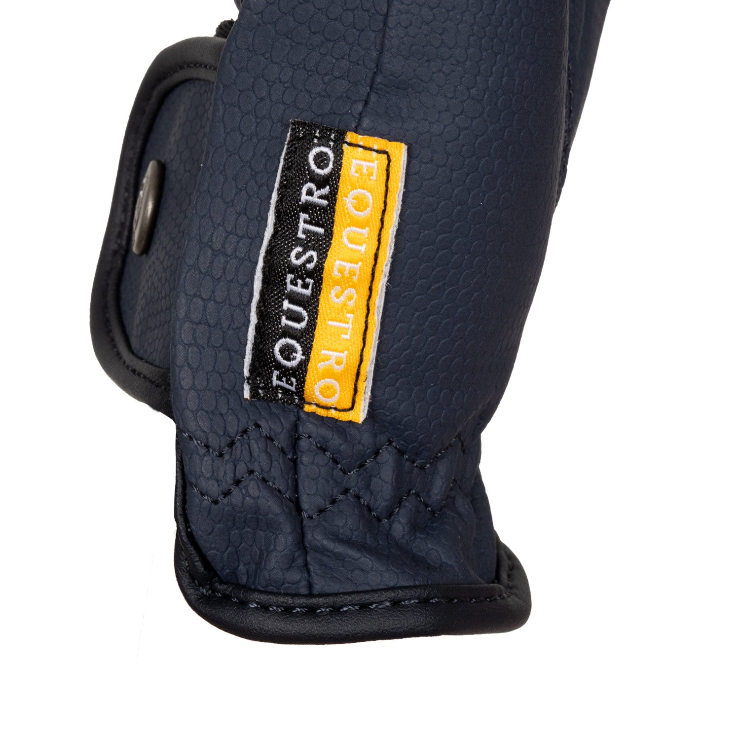 Unisex gloves in soft synthetic leather with hook-and-loop fastening