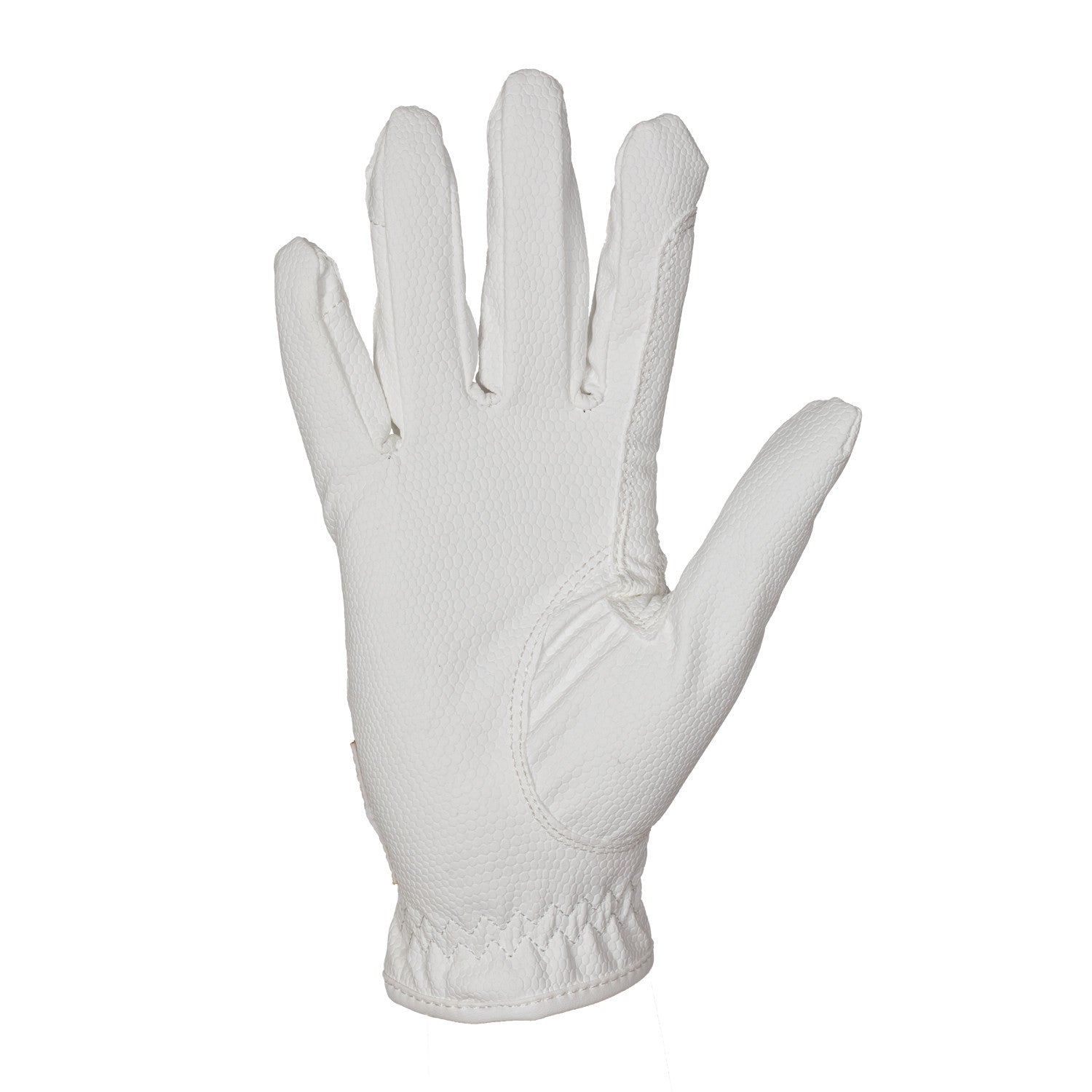 Unisex gloves in soft synthetic leather with hook-and-loop fastening