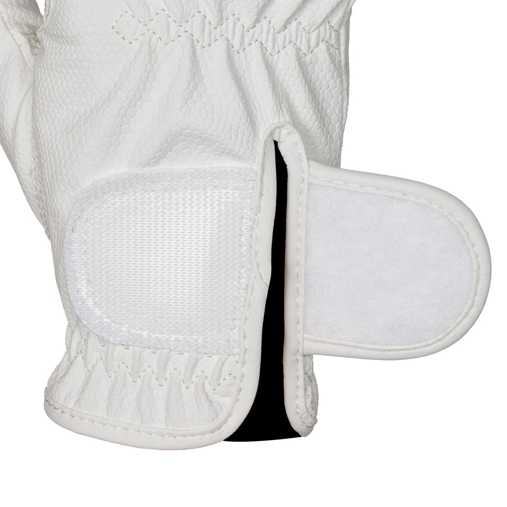 Unisex gloves in soft synthetic leather with hook-and-loop fastening