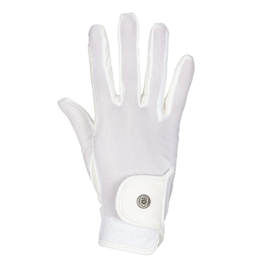 Unisex gloves in technical fabric and mesh