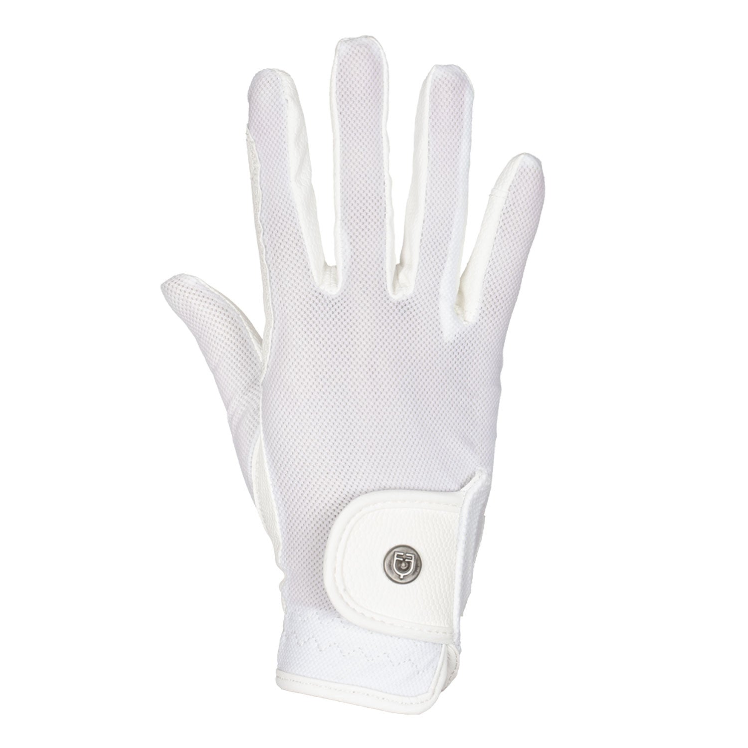 Unisex gloves in technical fabric and mesh