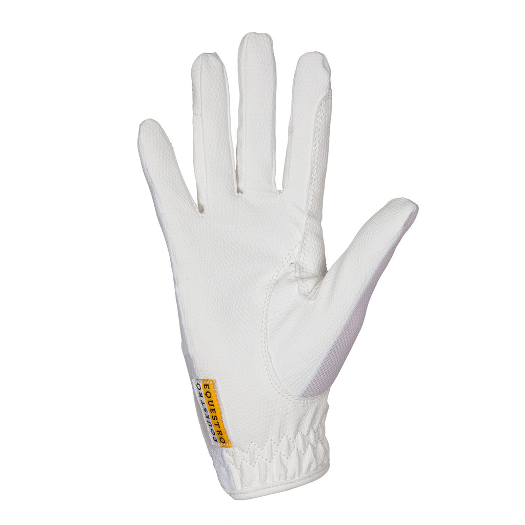 Unisex gloves in technical fabric and mesh