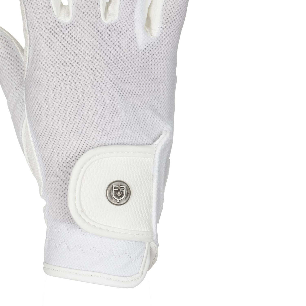 Unisex gloves in technical fabric and mesh