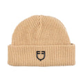 Equestro Unisex ribbed wool beanie with logo