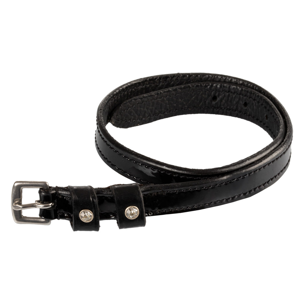 Spur straps with crystals