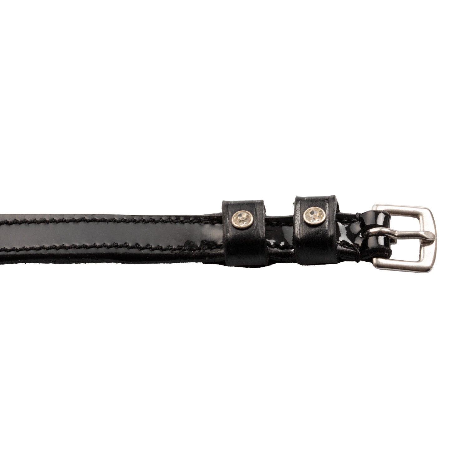 Spur straps with crystals