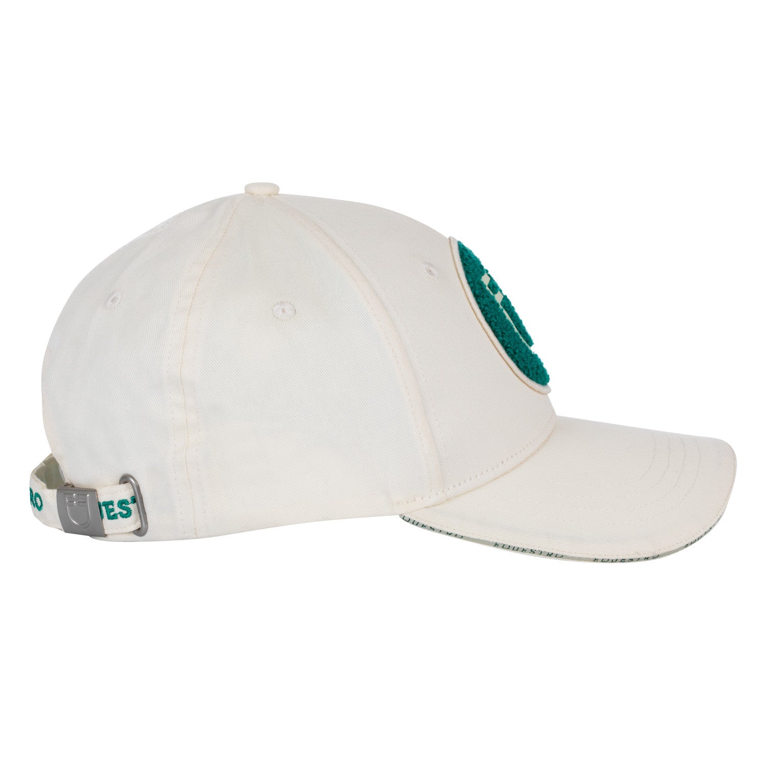 Baseball hat with sponge logo patch