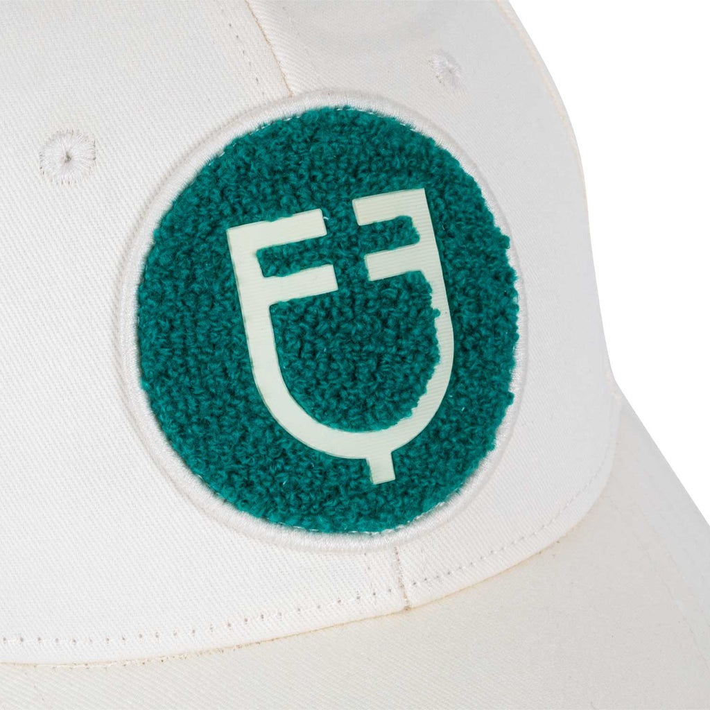 Baseball hat with sponge logo patch