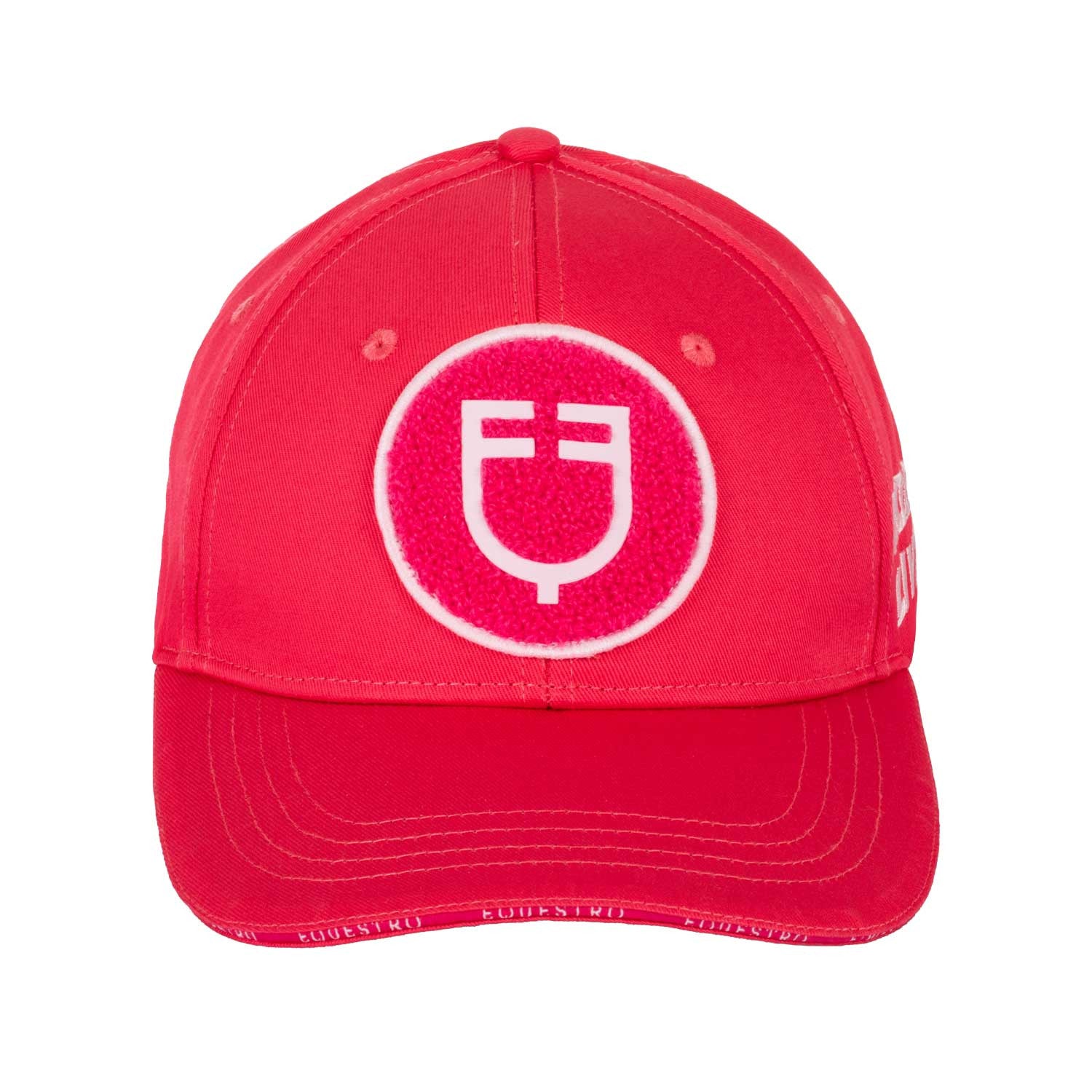 Baseball hat with sponge logo patch
