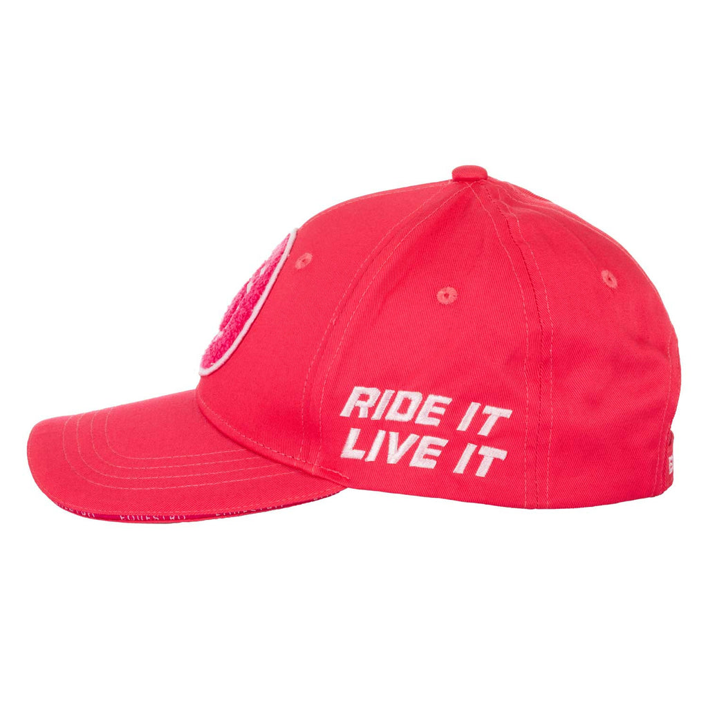 Baseball hat with sponge logo patch
