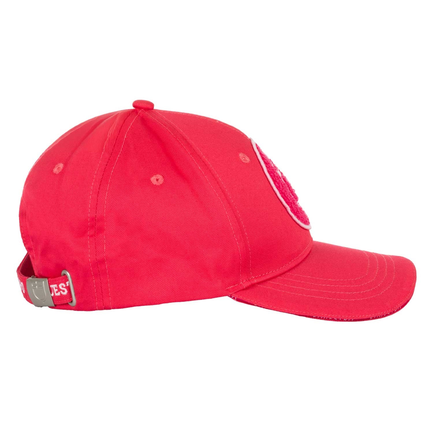 Baseball hat with sponge logo patch