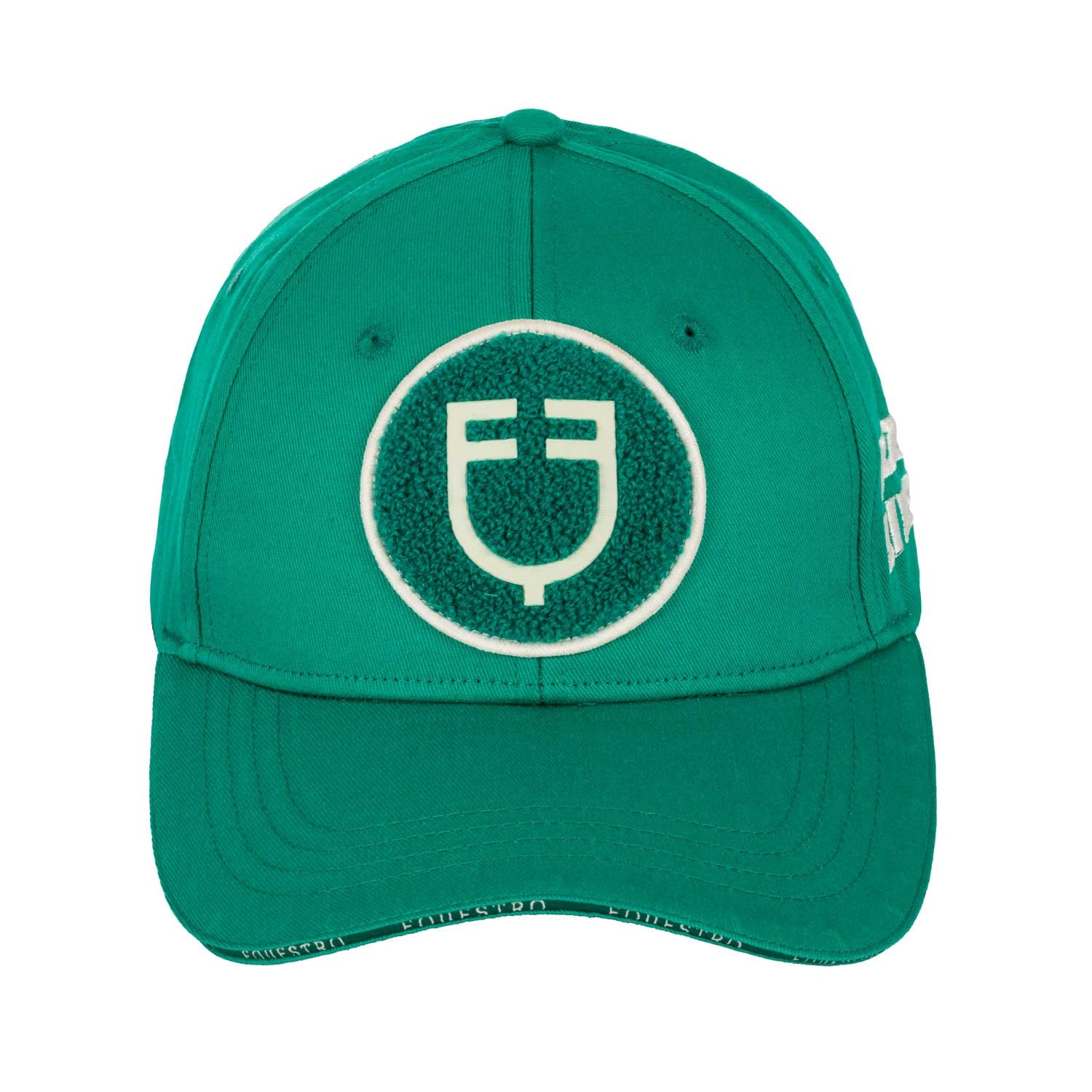 Baseball hat with sponge logo patch